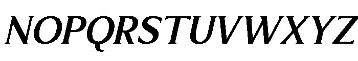 Limonata Medium Italic Font UPPERCASE