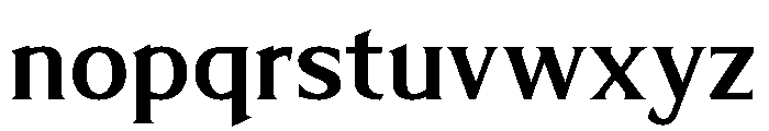 Limonata Medium Font LOWERCASE