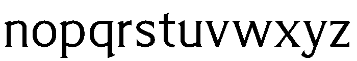 Limonata Regular Font LOWERCASE