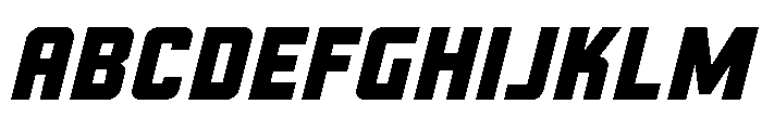 Liquorstore Bold Italic Font UPPERCASE