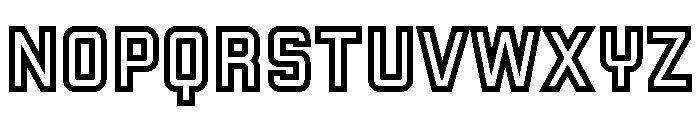 Liquorstore Bolder Double Malt Font UPPERCASE
