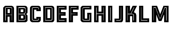 Liquorstore Bolder Full Buzz Font UPPERCASE