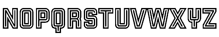 Liquorstore Bolder Triple Bock Font UPPERCASE