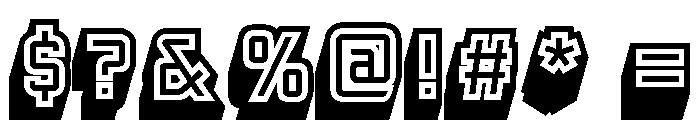 Liquorstore Bolder VSOP Font OTHER CHARS