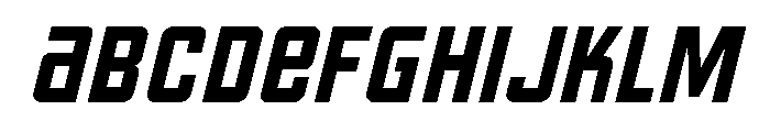 Liquorstore Jazz Regular Italic Font UPPERCASE