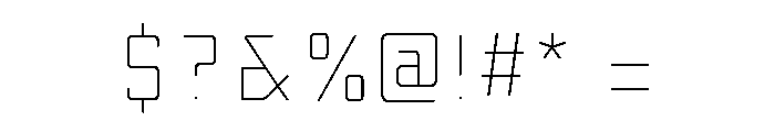 Liquorstore Light Buzz Font OTHER CHARS