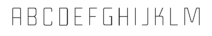Liquorstore Light Buzz Font UPPERCASE