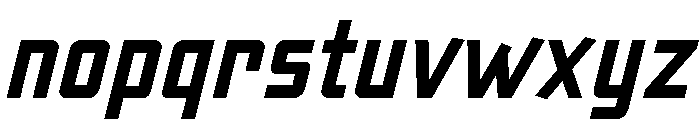 Liquorstore Regular Italic Font LOWERCASE