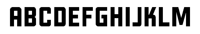 Liquorstore Regular Font UPPERCASE