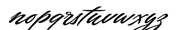 Live Regular Font LOWERCASE