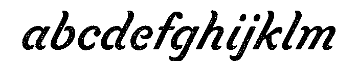 Livermore Script Rough No. 1 FONT