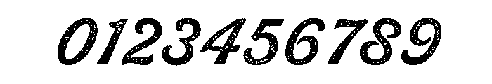 Livermore Script Rough No. 2 Font OTHER CHARS