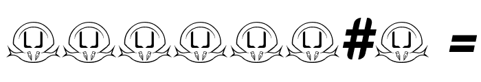 LJ Design Studios Lidea Italic Font OTHER CHARS
