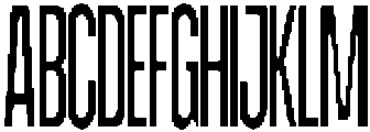 LL Narrew Light otf (300) Font UPPERCASE