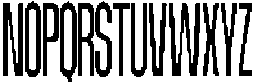 LL Narrew Light otf (300) Font UPPERCASE
