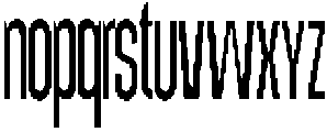 LL Narrew Light otf (300) Font LOWERCASE