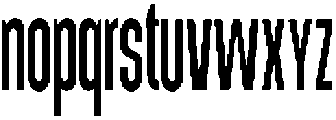 LL Narrew Regular otf (400) Font LOWERCASE