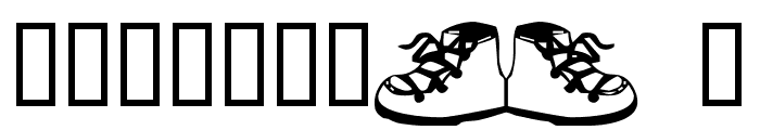 LMS Baby Hayden's Shoes Font OTHER CHARS