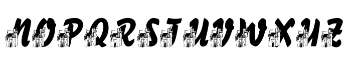 LMS Fairytale Chateau Font LOWERCASE