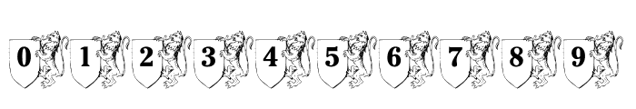 LMS Family Crest Font OTHER CHARS