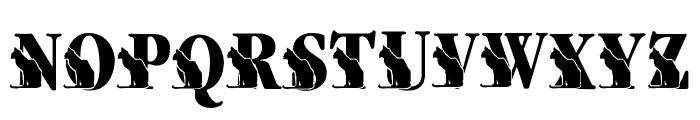 LMS Kat's Cat Font UPPERCASE