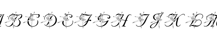 LMS Nutcracker Ballet Font UPPERCASE