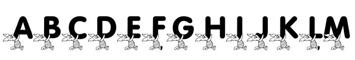 LMS Pigglet's Prize Font UPPERCASE