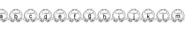 LMS Pill Toad Font LOWERCASE