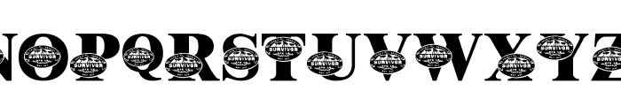 LMS Survive Africa Font LOWERCASE