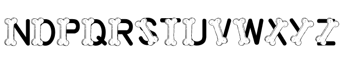 LMS This Font Is For The Dogs Font UPPERCASE