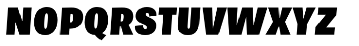 LMT Capenga Max Italic Font UPPERCASE