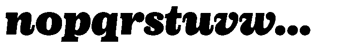 LMT Diacho Black Italic Font LOWERCASE