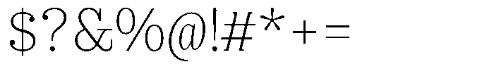 LMT Diacho Extra Light Font OTHER CHARS