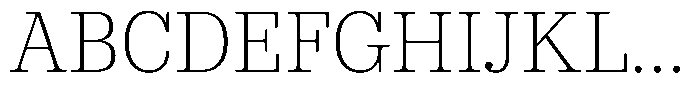LMT Diacho Extra Light Font UPPERCASE