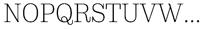 LMT Diacho Extra Light Font UPPERCASE