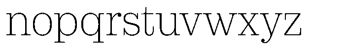 LMT Diacho Extra Light Font LOWERCASE