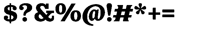 LMT Diacho Heavy Font OTHER CHARS