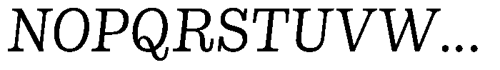 LMT Diacho Italic Font UPPERCASE