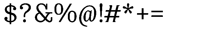 LMT Diacho Regular Font OTHER CHARS