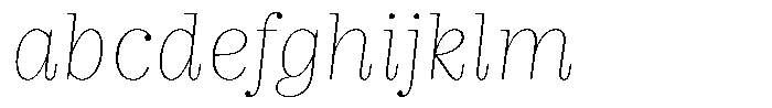 LMT Diacho Thin Italic FONT