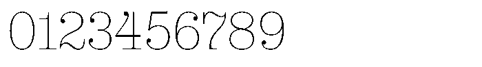 LMT Diacho Thin Font OTHER CHARS