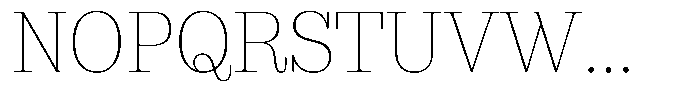 LMT Diacho Thin Font UPPERCASE