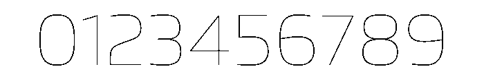 Loew Variable Extra Light Font OTHER CHARS