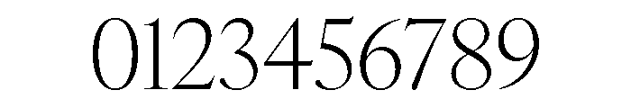Loretta Display Variable Light Font OTHER CHARS