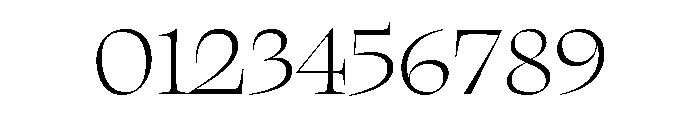 Loretta Display Variable Regular Font OTHER CHARS