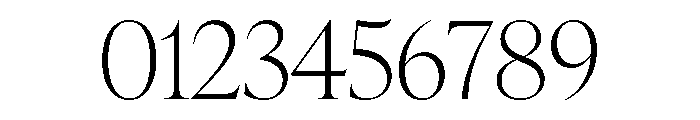 Loretta Display Variable Thin Font OTHER CHARS