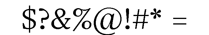 Loretta Variable Extra Light Font OTHER CHARS