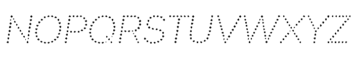 Louvette Pixel Light Italic Font UPPERCASE