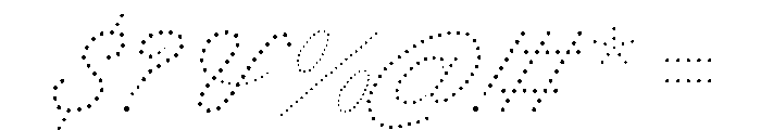 Louvette Pixel Light Font OTHER CHARS