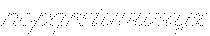 Louvette Pixel Light Font LOWERCASE